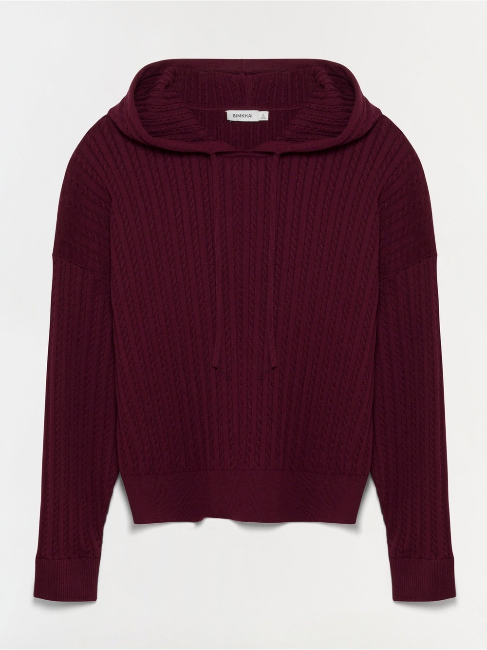 Simkhai Hanna Cable Hoodie
